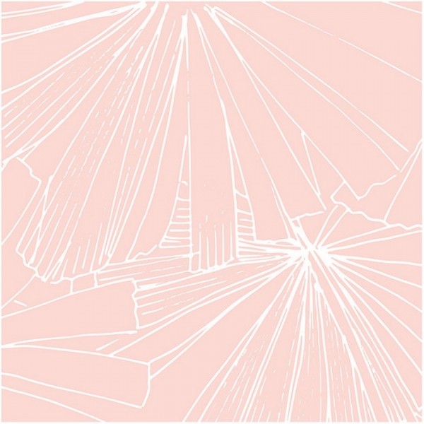 Tapete SAGAMORE PINK DOM1412-3 - LES DOMINOTIERS