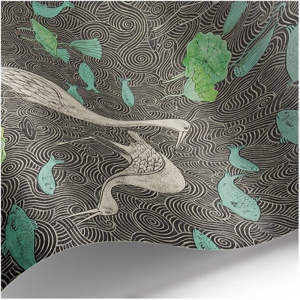 Papier peint ENCHANTED RIVER AFDC200-1 - LES DOMINOTIERS
