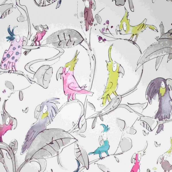 Carta da Parati Cockatoos W6060-03 - OSBORNE and LITTLE Carta da Parati Cockatoos W6060-03 - OSBORNE and LITTLE