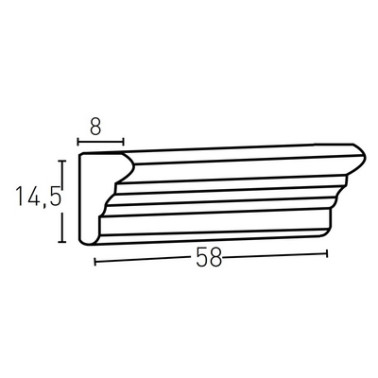 SILLARES MPR-05 IBERICO (MOLDURA)