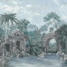 Papel Pintado Mural Colonial Blue 8800101 - COORDONNE