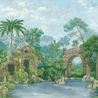Papel Pintado Mural Colonial Multi 8800100 - COORDONNE