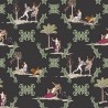 Carta da Parati Neo bucolic Black 8800056 - COORDONNE MURALES A MEDIDA