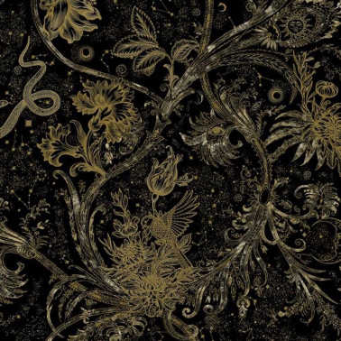Wallpaper Neo mithology Black 8800026 - COORDONNE