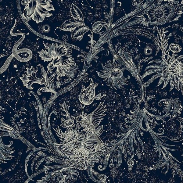 Papel de parede Neo mithology Navy 8800027 - COORDONNE Papel de parede Neo mithology Navy 8800027 - COORDONNE
