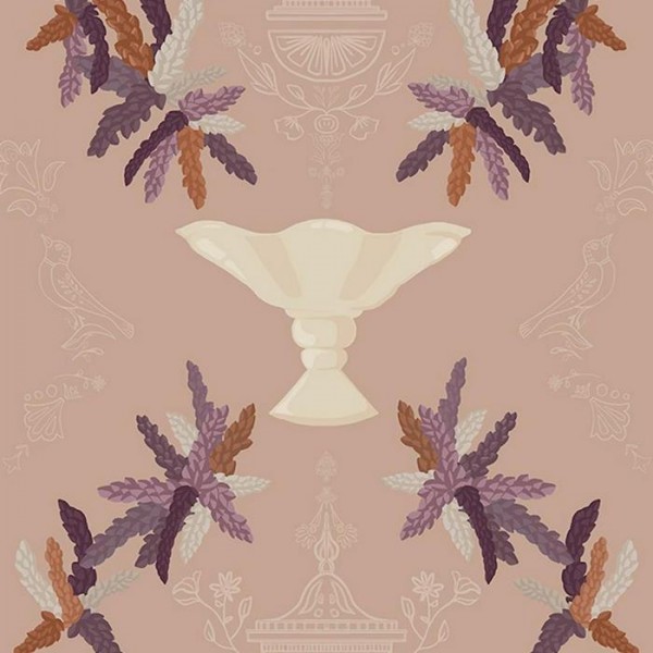 Papel de parede Neo rococo Nude 8800064 - COORDONNE Papel de parede Neo rococo Nude 8800064 - COORDONNE
