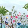 Papel de parede Mural Neo Tea Garden Blue 8800131 - COORDONNE