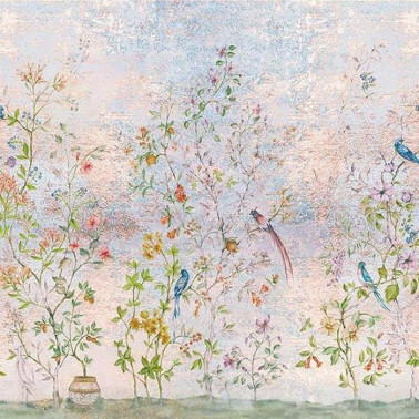Papier peint Mural Tea Garden Gold 8800120 - COORDONNE