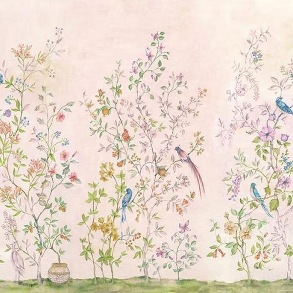 Tapete Mural Tea Garden Pink 8800122 - COORDONNE Tapete Mural Tea Garden Pink 8800122 - COORDONNE