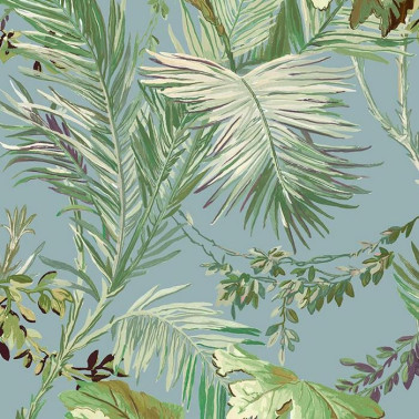 Papel de parede Vegetable Blue 8800003 - COORDONNE