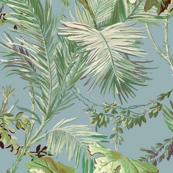 Papel de parede Vegetable Blue 8800003 - COORDONNE Papel de parede Vegetable Blue 8800003 - COORDONNE