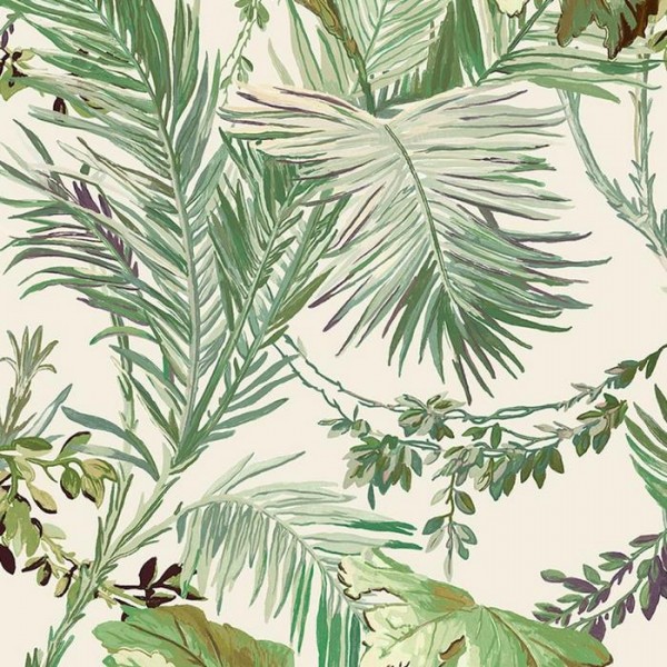 Papier peint Vegetable White 8800001 - COORDONNE Papier peint Vegetable White 8800001 - COORDONNE