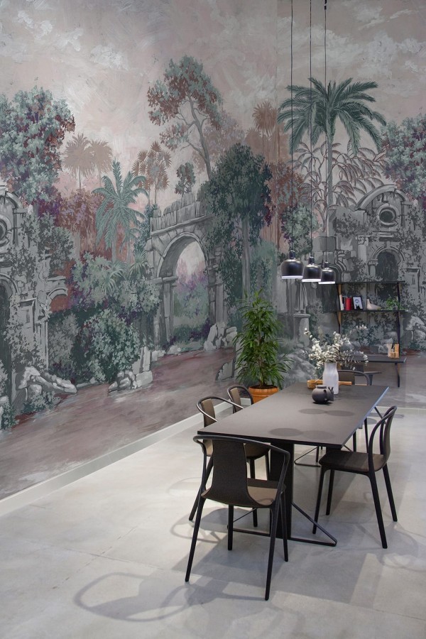 Papel de parede Mural Colonial Blue 8800101 - COORDONNE