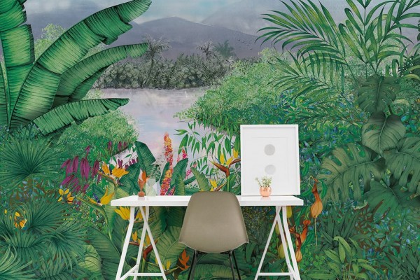 Papel Pintado Mural Colonial Multi 8800102 - COORDONNE