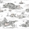 Wallpaper Classic Mountains Grey-pink - SIAN ZENG