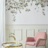 Carta da Parati Classic Clematis Mural Wallpaper White - SIAN ZENG