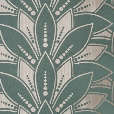 Tapete Astoria Neo Mint Foil 1907-139-05 - 1838 WALLCOVERINGS