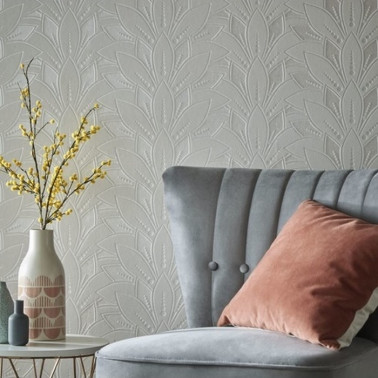 Astoria Ivory Flock...