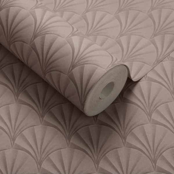 Carta da Parati Elodie Coral 1907-142-03 - 1838 WALLCOVERINGS
