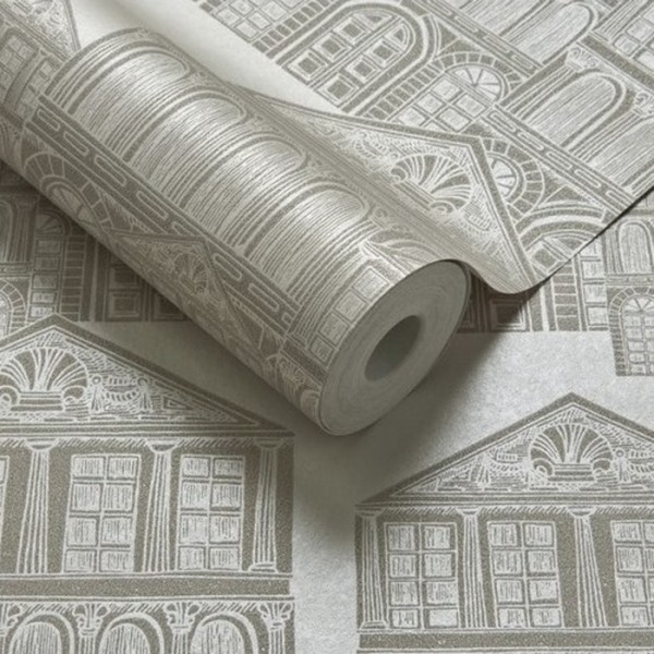 Carta da Parati Maison Ivory 1907-137-01 - 1838 WALLCOVERINGS