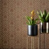 Papel de parede Metro Amber Glow 1907-140-04 - 1838 WALLCOVERINGS