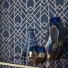 Papier peint Metro Midnight 1907-140-01 - 1838 WALLCOVERINGS
