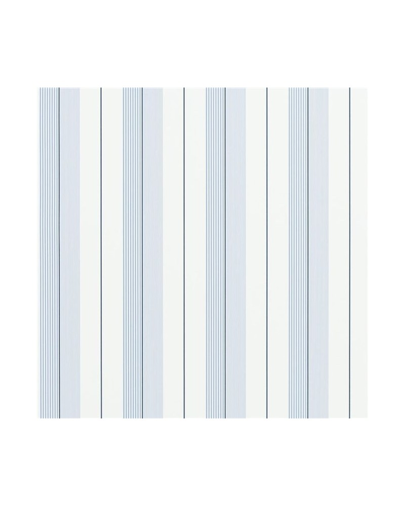 Papier peint PRL020-07 AIDEN STRIPE - BLUE NAVY WHITE - Ralph Lauren Home Papier peint PRL020-07 AIDEN STRIPE - BLUE NAVY WHITE - Ralph Lauren Home