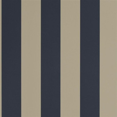 Papel de parede PRL026-13 SPALDING STRIPE - NAVY SAND - Ralph Lauren Home
