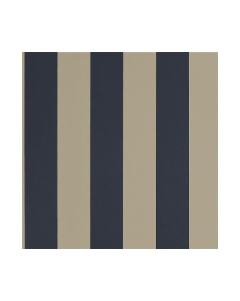 Carta da Parati PRL026-13 SPALDING STRIPE - NAVY SAND - Ralph Lauren Home Carta da Parati PRL026-13 SPALDING STRIPE - NAVY SAND - Ralph Lauren Home
