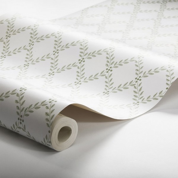 Papel Pintado Trellis Leaves 7671 - BORAS TAPETER