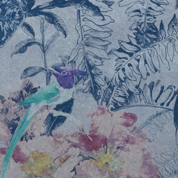 Carta da Parati Hedgerow Blue Dusk 2008-144-03 - 1838 WALLCOVERINGS