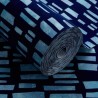 Papel de parede Fusion Blue Dusk Flock 2008-145-03 - 1838 WALLCOVERINGS