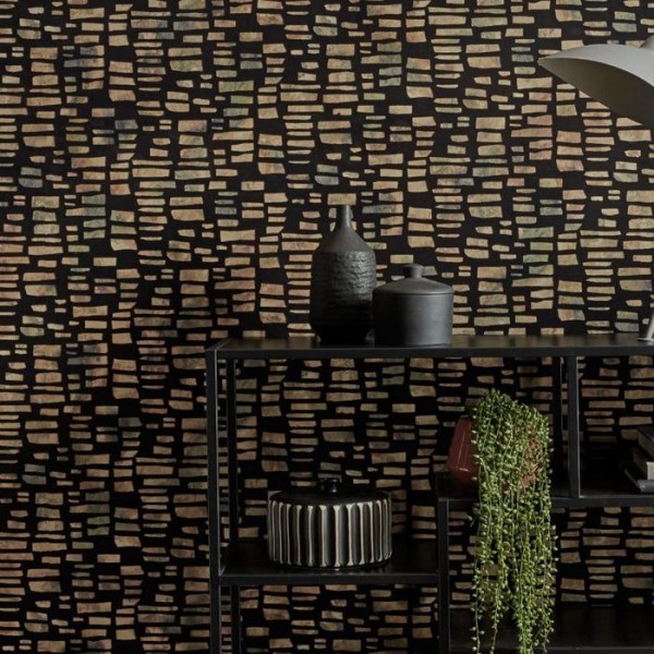 Papel Pintado Fusion Bracken Flock 2008-145-01 - 1838 WALLCOVERINGS
