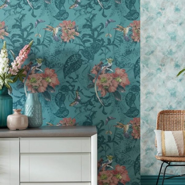 Carta da Parati Hedgerow Mineral 2008-144-02 - 1838 WALLCOVERINGS
