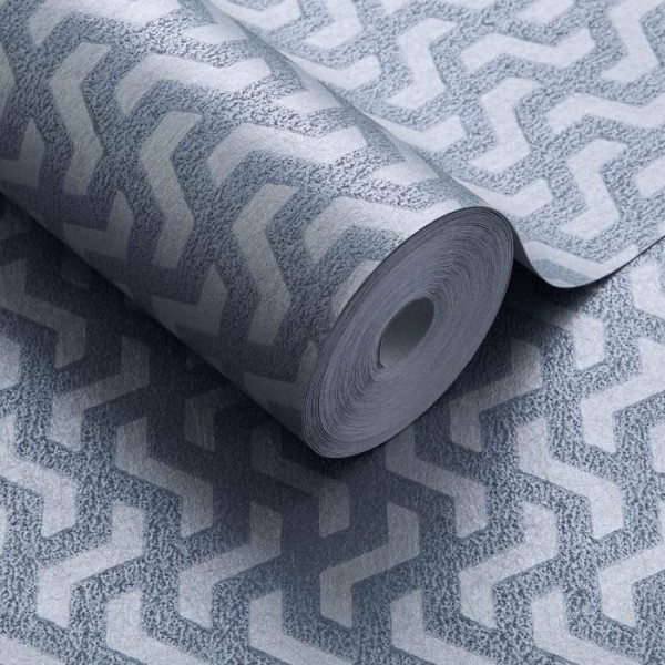 Carta da Parati Rattan Blue Dusk 2008-147-03 - 1838 WALLCOVERINGS