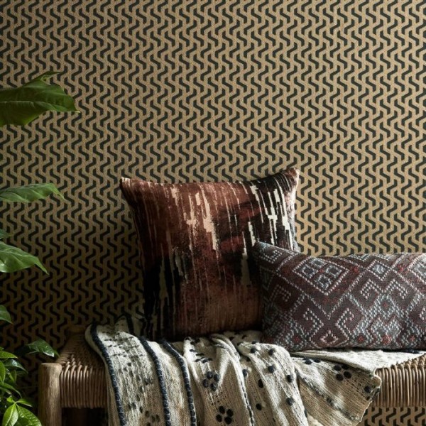 Carta da Parati Rattan Bracken 2008-147-01 - 1838 WALLCOVERINGS