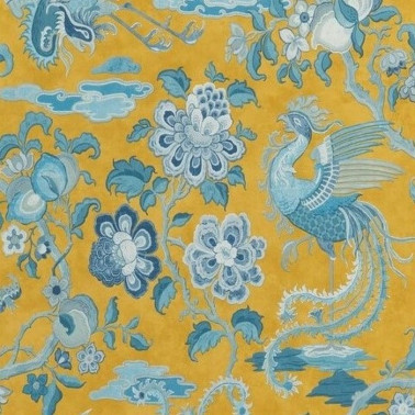Papel de parede Chifu Ochre Blue BW450874 - GP & JBAKER