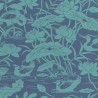 Flor de Heron &amp; Lotus Teal azul BW450894