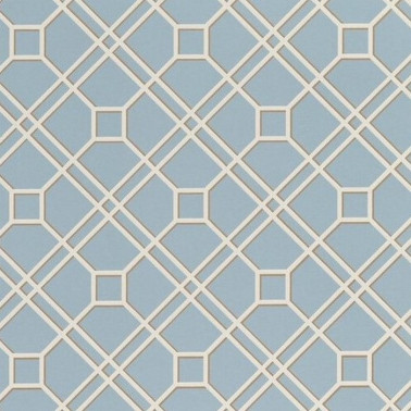 Wallpaper Langdale Trellis Soft Blue BW450719 - GP & JBAKER