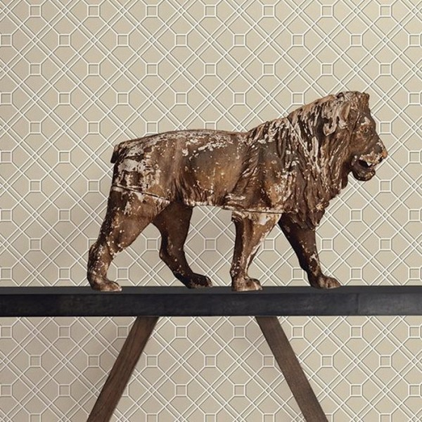 Wallpaper Langdale Trellis Charcoal BW450717 - GP & JBAKER