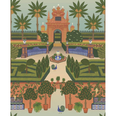 Papel de parede Alcazar Gardens 117-7020 - COLE and SON