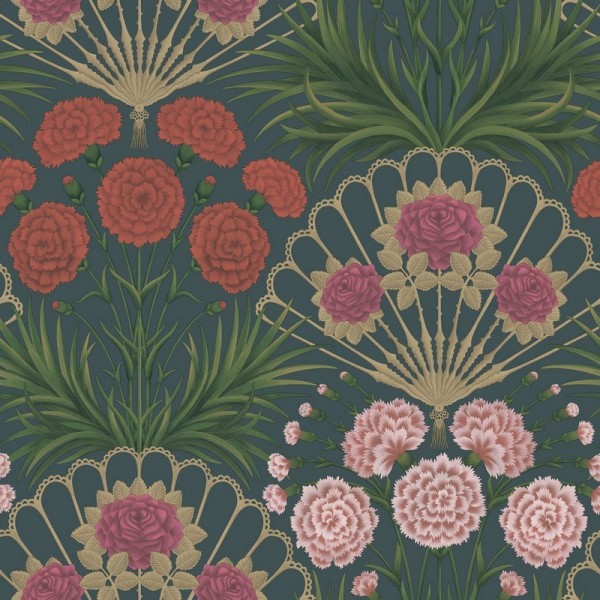 Papel de parede Flamenco Fan 117-14044 - COLE and SON Papel de parede Flamenco Fan 117-14044 - COLE and SON