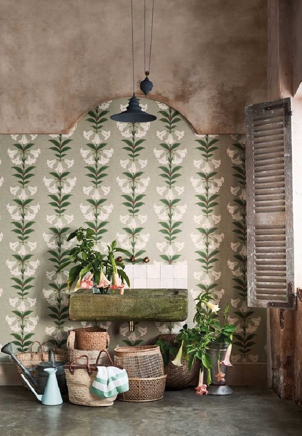 Tapete Angel's Trumpet 117-3006 - COLE and SON
