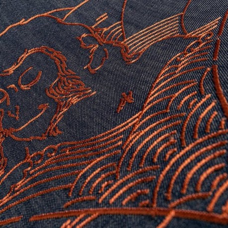 Papel Pintado Indigo Macaque MO3001 - Arte
