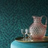 Papel Pintado Felis Teal-Lime W0115-10 - CLARKE & CLARKE