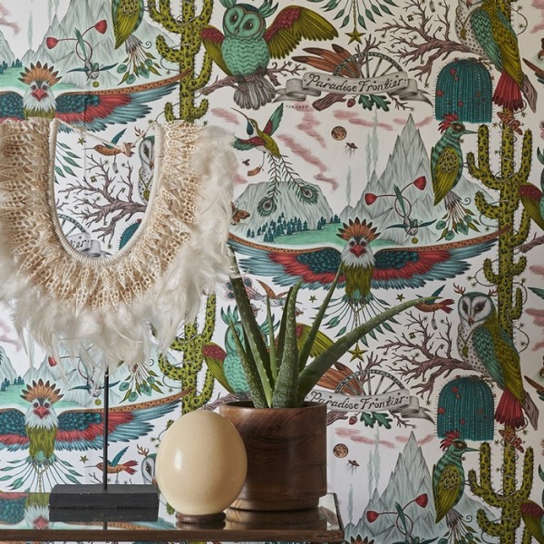 Papier peint Frontier Gold W0116-02 - CLARKE & CLARKE