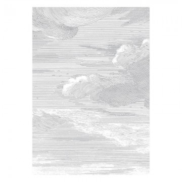 WP-620 Mural Engraved Clouds