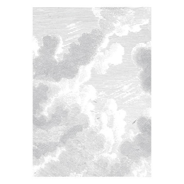 Papel de parede WP-621 Wall Mural Engraved Clouds - KEK AMSTERDAM