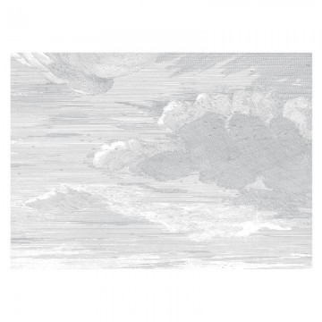 WP-650 Mural Engraved Clouds