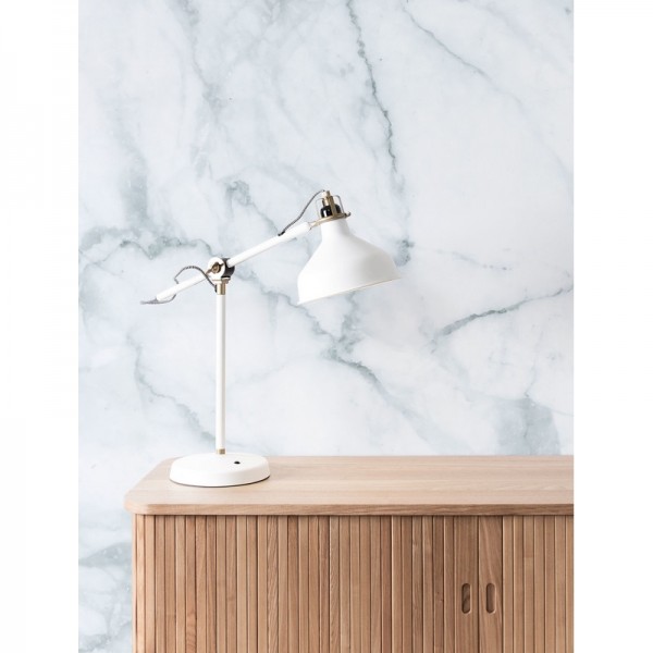 Carta da Parati WP-557 Wall Mural Marble, White-Grey - KEK AMSTERDAM